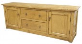 RUSTIC PINE CONSOLE CABINET SI