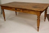 RUSTIC PINE FARMHOUSE DINING T