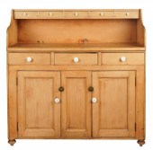 RUSTIC PINE SIDEBOARD CABINETR