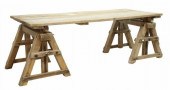 RUSTIC PINE TRESTLE BASE WORK
