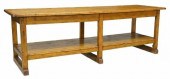 RUSTIC PINE WORK TABLE KITCHEN