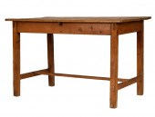 RUSTIC PINE WORK TABLEhaving a