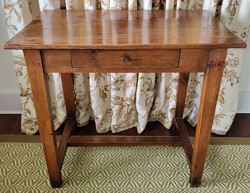 RUSTIC PINEWOOD DRESSING TABLE,