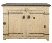 RUSTIC SIDE CABINETpainted woo