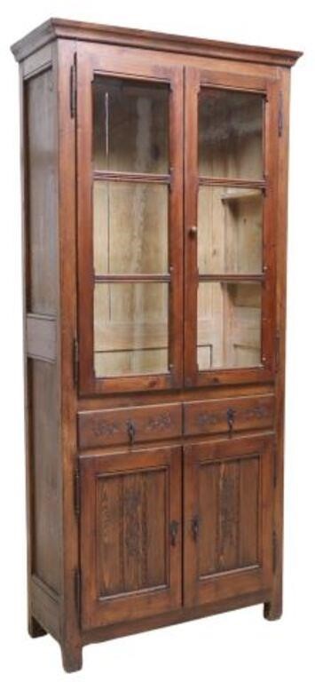 RUSTIC SPANISH CARVED PINE