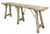 RUSTIC SPANISH PAINTED WORK TA