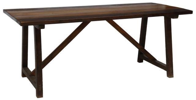 RUSTIC SPANISH WALNUT TRESTLE