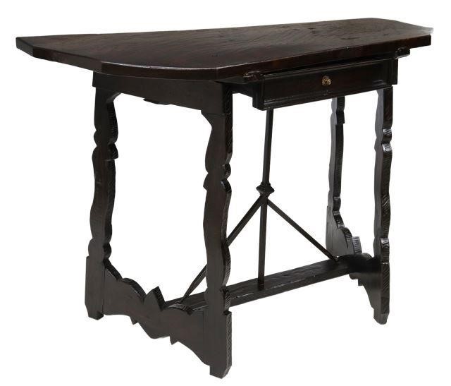 RUSTIC SPANISH WORK TABLERustic