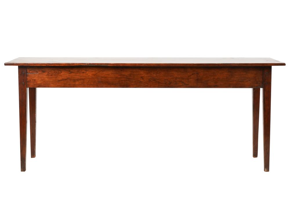 RUSTIC STAINED WOOD SIDE