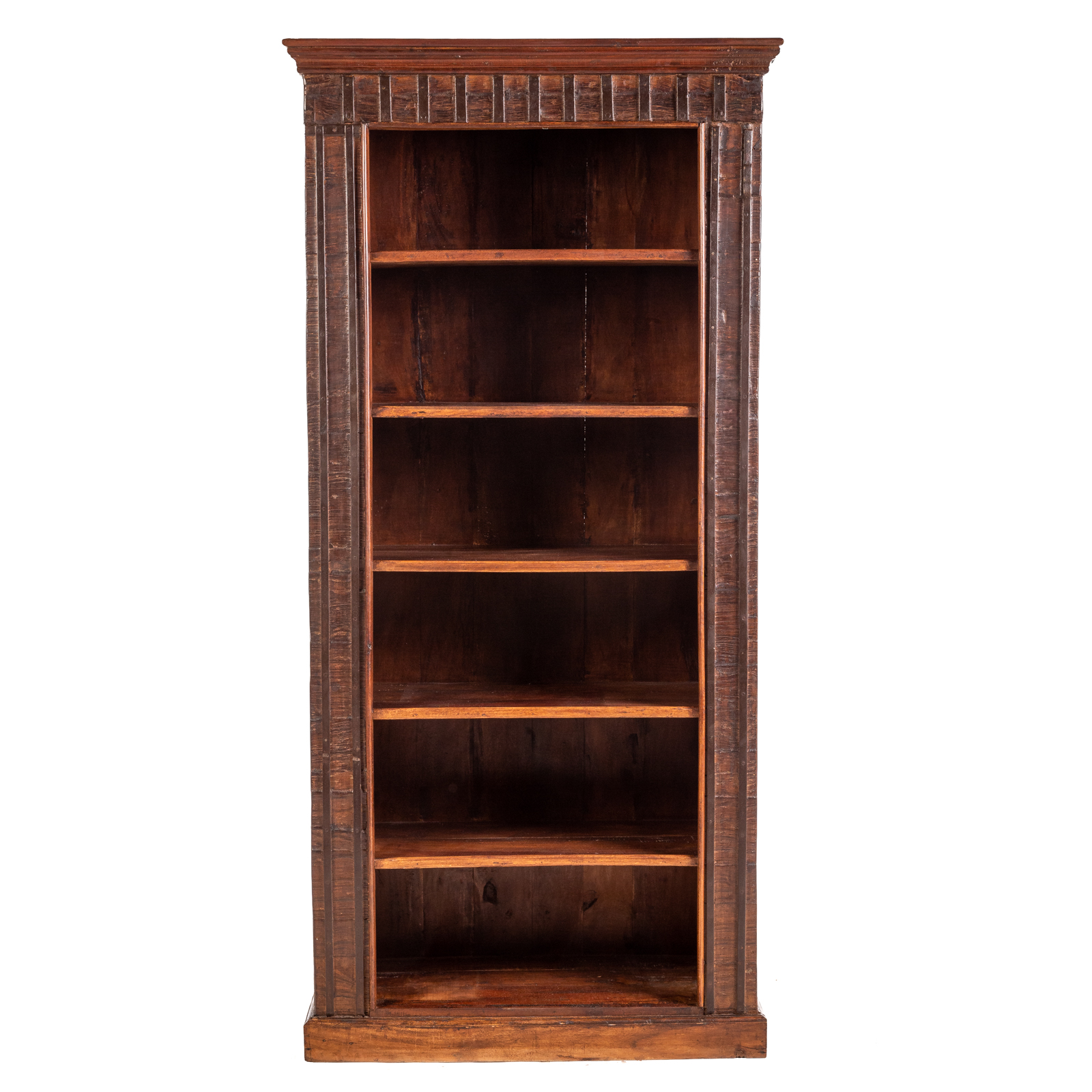 RUSTIC WOOD BOOKCASE 20th