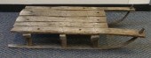 RUSTIC WOOD SLEIGH L: 44 IN. (