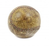 RUTH BABE Baseball signed (''B