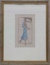 RUTH FORREST WATERCOLOR ON PAP