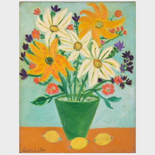 RUTH LIVINGSTON: FLOWERS NO. 6; AND