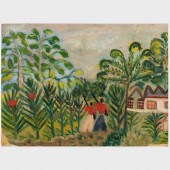 RUTH LIVINGSTON: PALM TREES; T