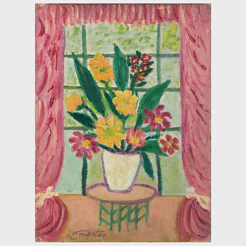 RUTH LIVINGSTOON: FLOWERS IN A