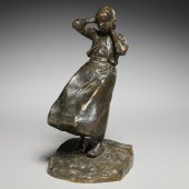 RUTH MILLES, BRONZE SCULPTURE