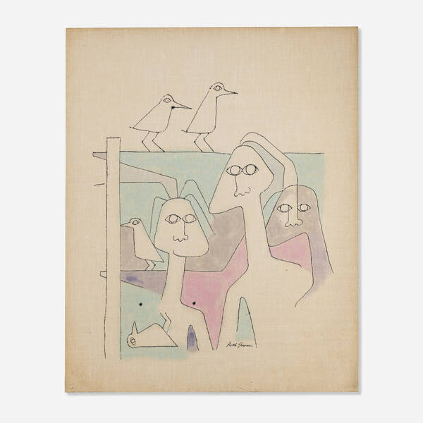 Ruth  Sharon 1926–2012. Figures and
