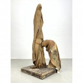 RUTH WALDMAN Sculpture. Robed