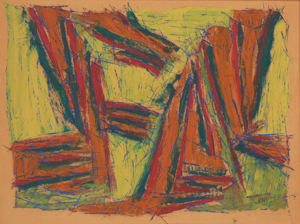 RUTH WALL, (1927-2009, AMERICAN),