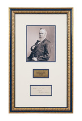 RUTHERFORD B. HAYES HANDWRITTE
