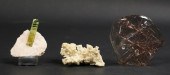 RUTILATED QUARTZ, FLUORAPATITE