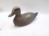 R.W. SCHAAP CARVED DUCK DECOY
