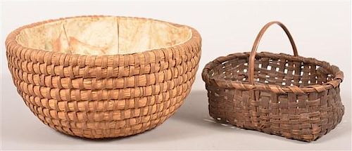 RYE STRAW AND WOVEN SPLINT