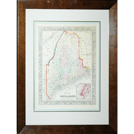 S. Augustus Mitchell COUNTY MAP