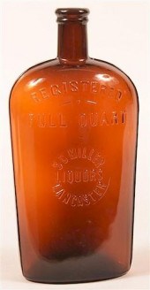 S. C. MILLER "LIQUORS" AMBER F