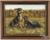 S. KEMP CONTEMPORARY OIL ON CA