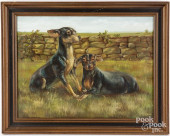 S. KEMP CONTEMPORARY OIL ON CA