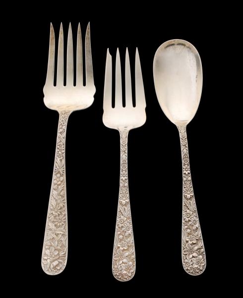 S. KIRK AND SON REPOUSSE STERLING