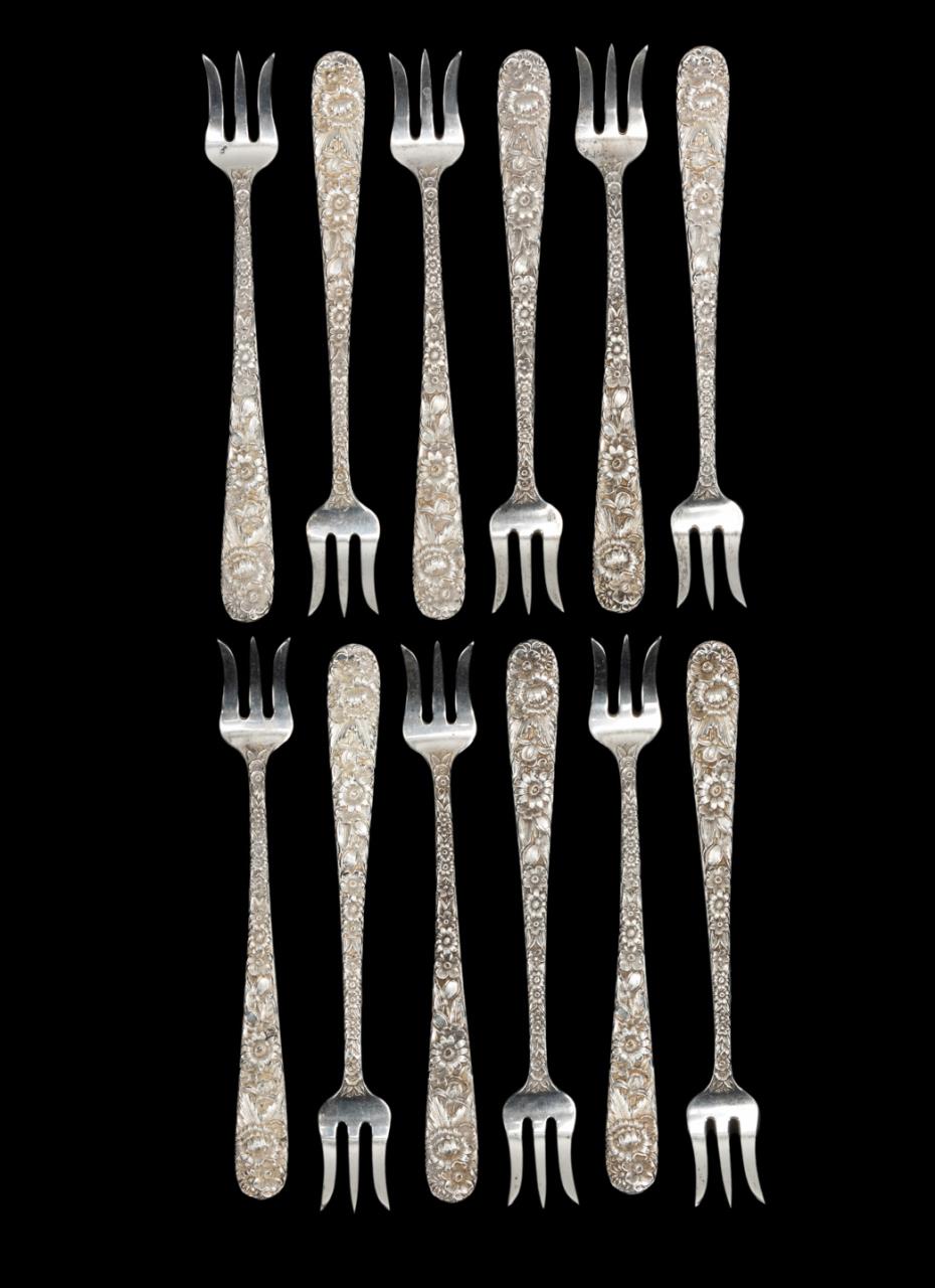 S. KIRK "REPOUSSE" SILVER