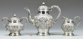 S. KIRK & SON 3 PC. REPOUSSE T