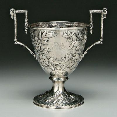 S. Kirk & Son coin silver cup,
