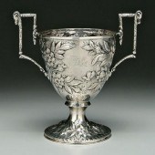 S. Kirk & Son coin silver cup,