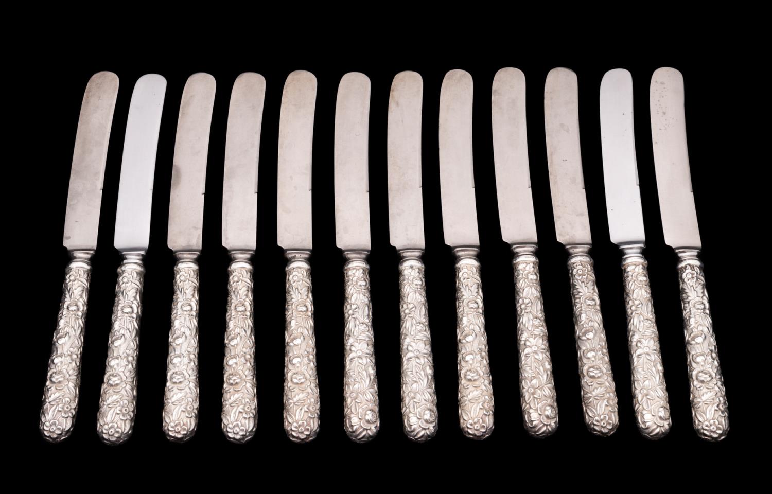 S. KIRK & SON "REPOUSSE" SILVER