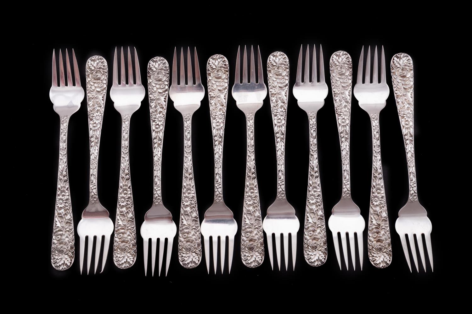 S. KIRK & SON "REPOUSSE" SILVER