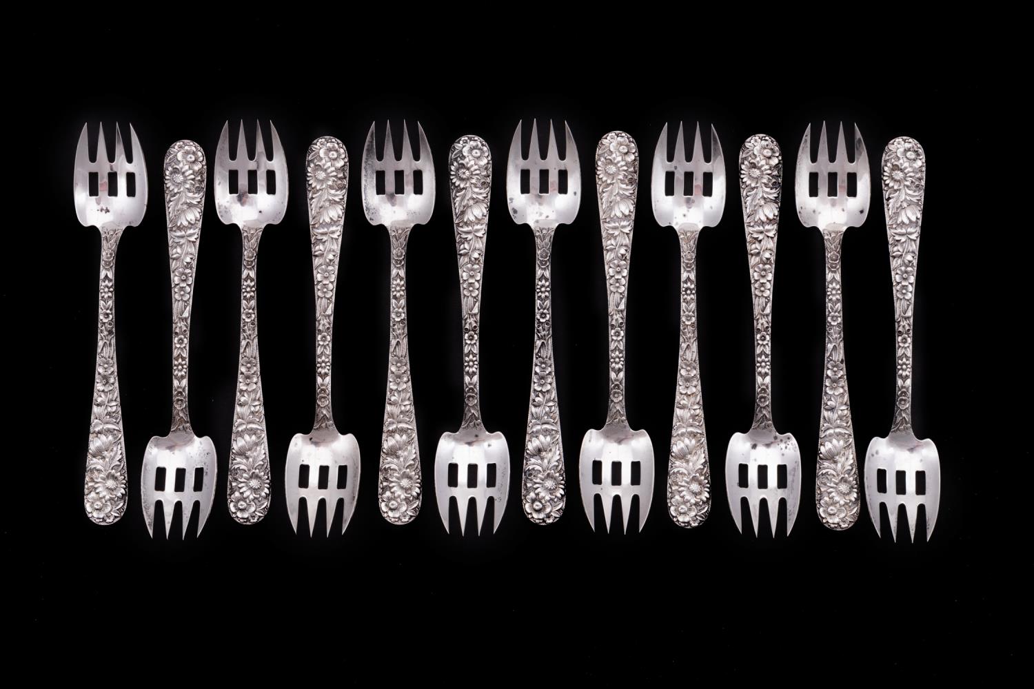S. KIRK & SON "REPOUSSE" SILVER