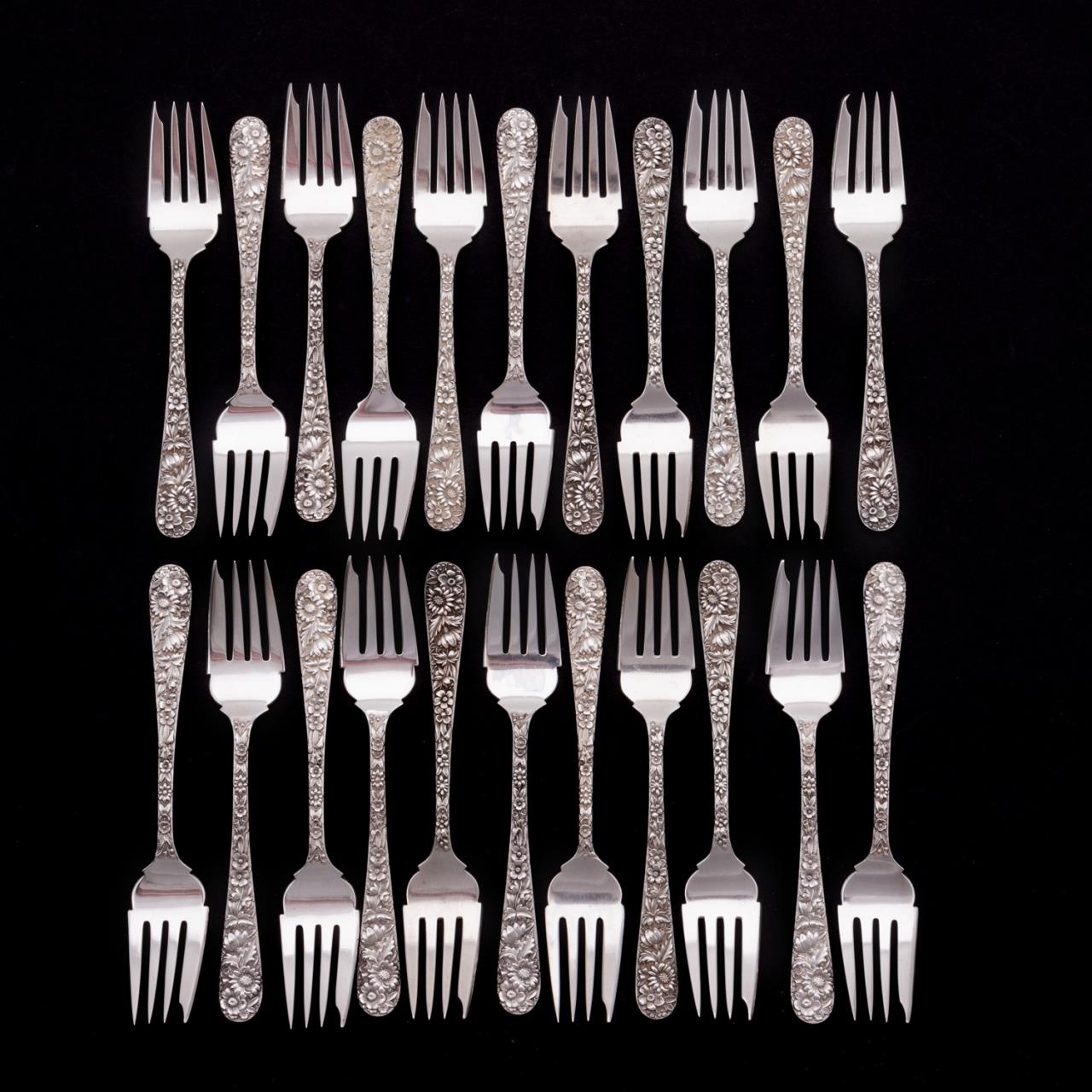 S. KIRK & SON "REPOUSSE" SILVER