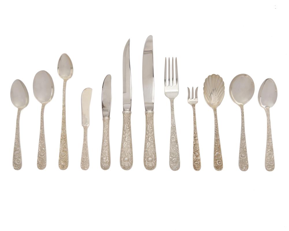 S. KIRK & SON REPOUSSE FLATWARE