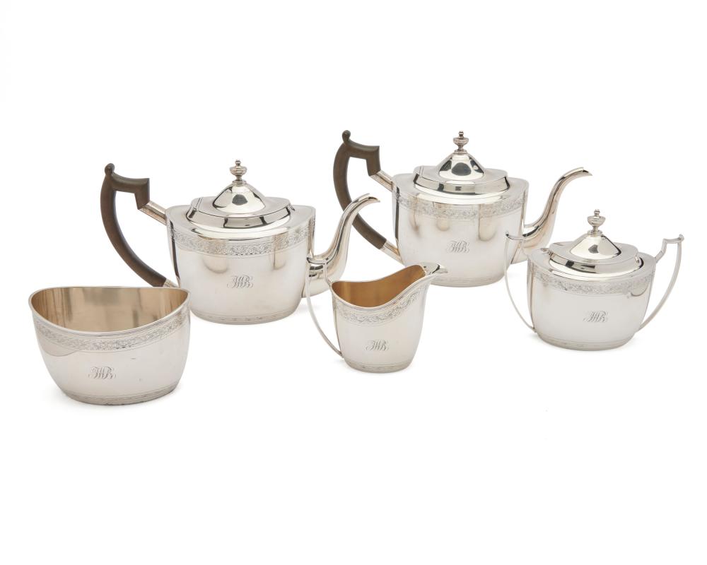 S. KIRK & SON SILVER FIVE PIECE