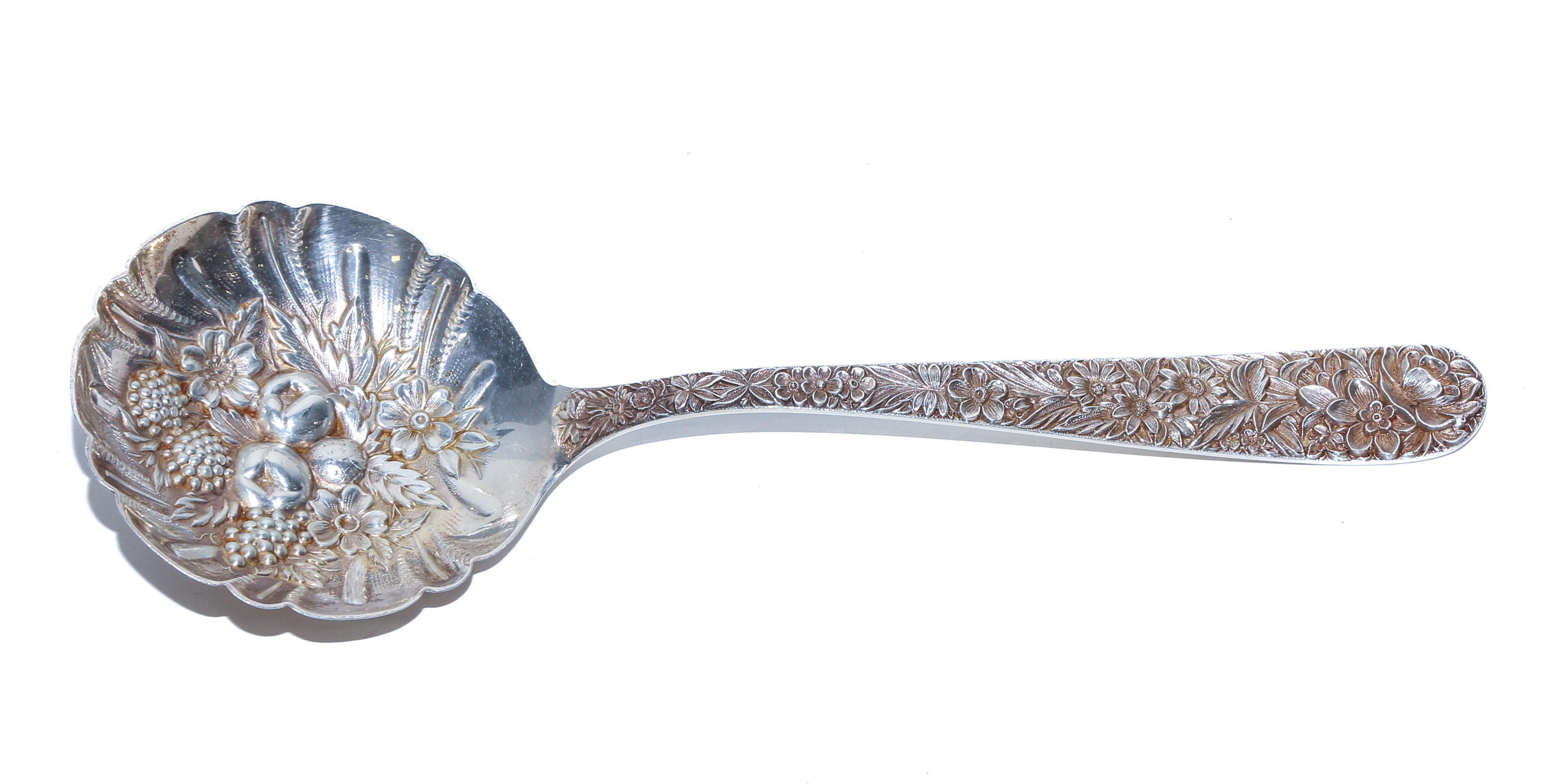 S KIRK & SON STERLING "REPOUSSE"
