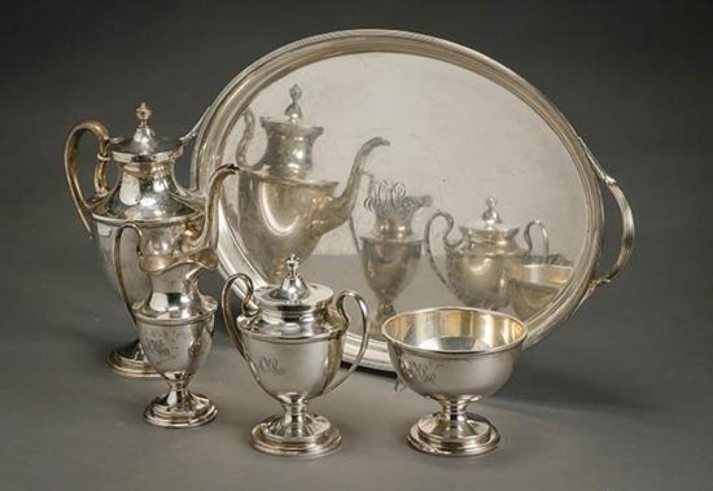 S. KIRK & SON STERLING FOUR-PIECE