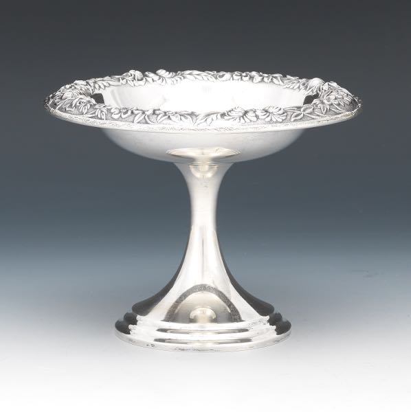 S KIRK & SON STERLING COMPOTE 4 ¾"H