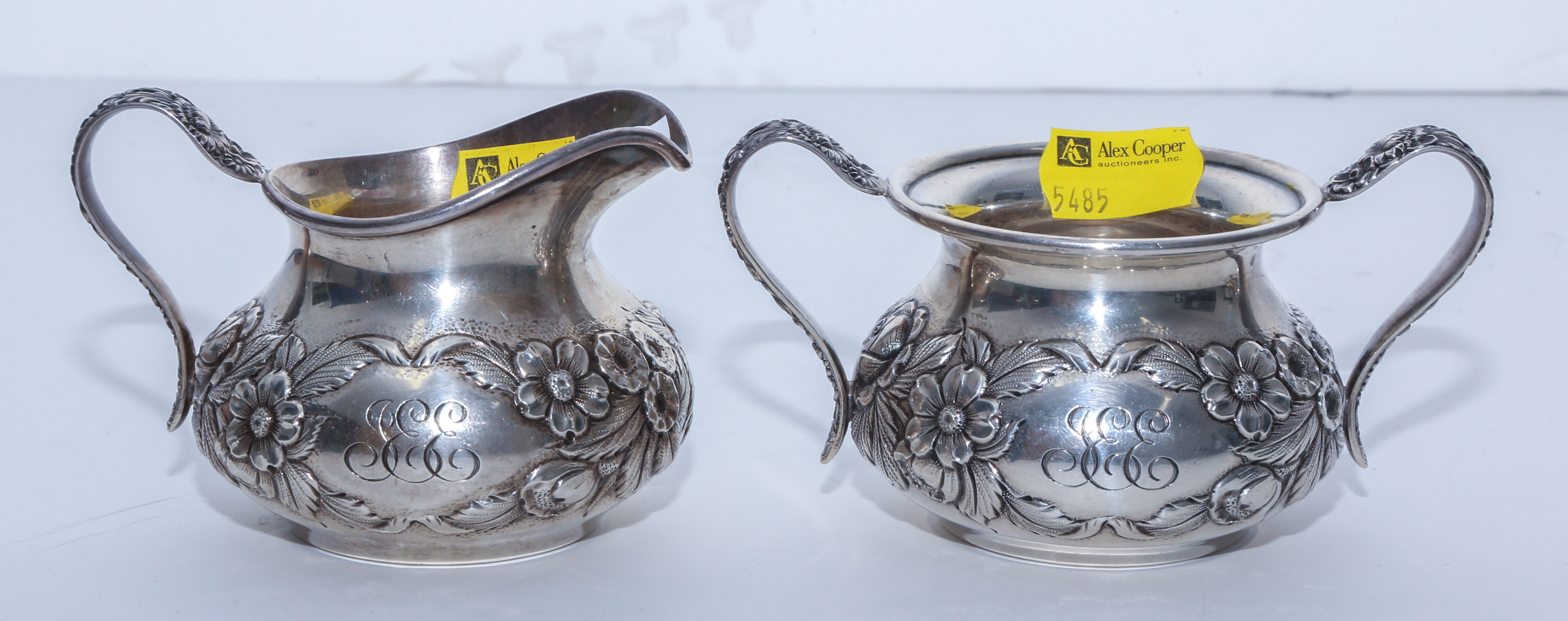 S KIRK & SON STERLING REPOUSSE