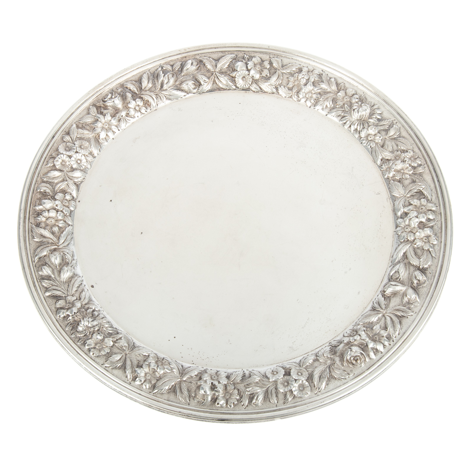 S KIRK & SON STERLING REPOUSSE