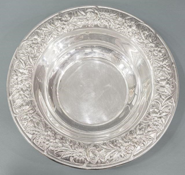 S KIRK & SON STERLING REPOUSSE