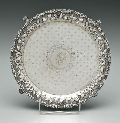 S. Kirk & Son sterling salver,